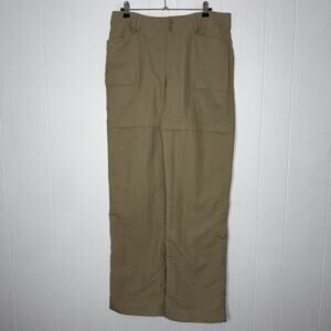 The North Face Women’s Convertible Cargo Paramount Pants Khaki Beige Hiking 10L